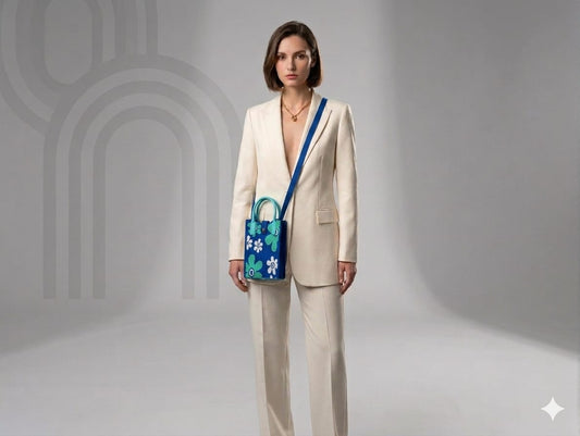 Floral Design Mobile Sling Bag