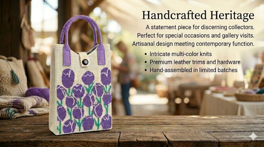 Floral Design Mobile Sling Bag