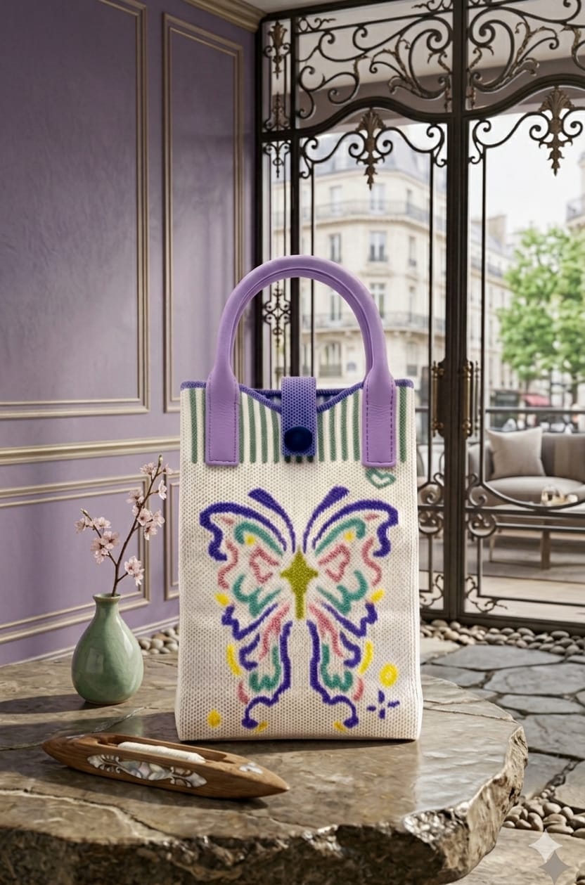 Butterfly Design Mobile Sling Bag