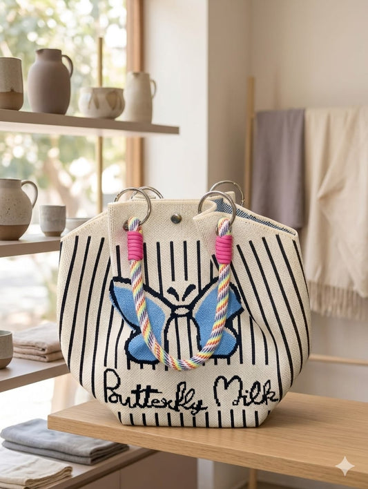 Butterfly Design Hand Bag
