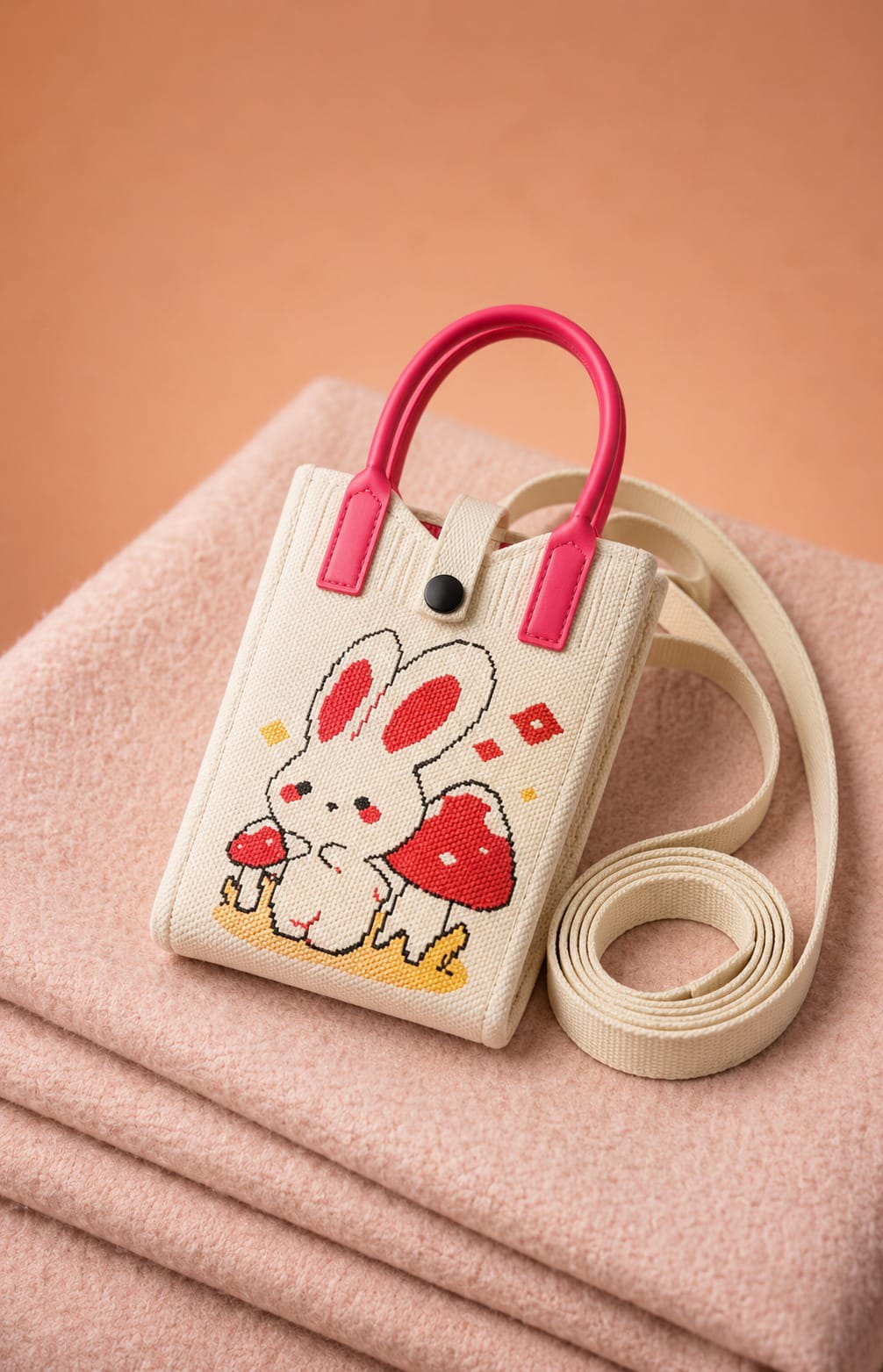 Bunny Design Mobile Sling Bag