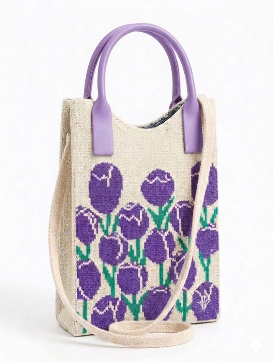 Floral Design Mobile Sling Bag