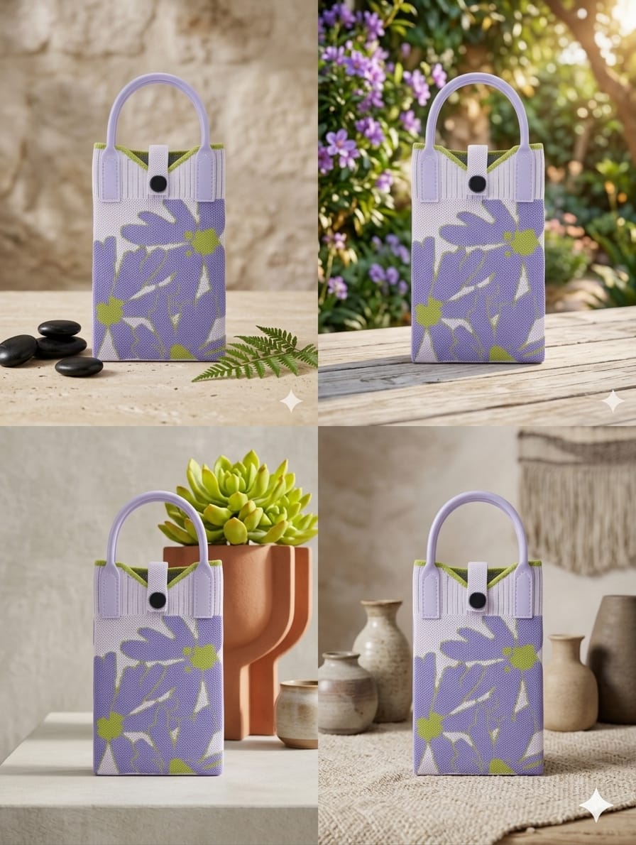 Floral Design Mobile Sling Bag