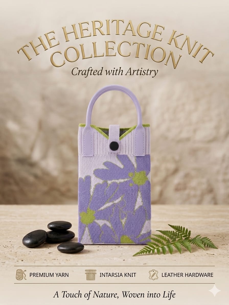 Floral Design Mobile Sling Bag