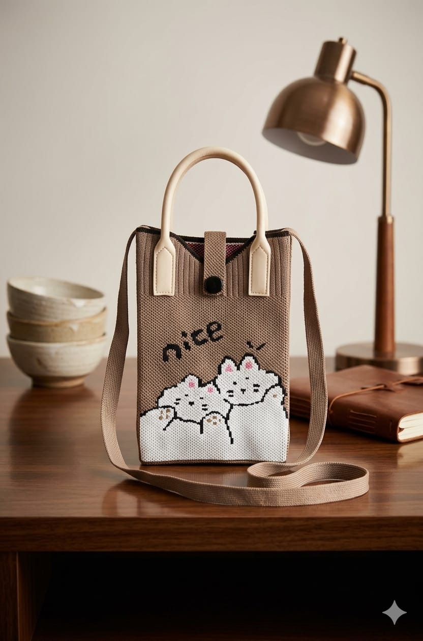 Small Cats Style Mobile Bag