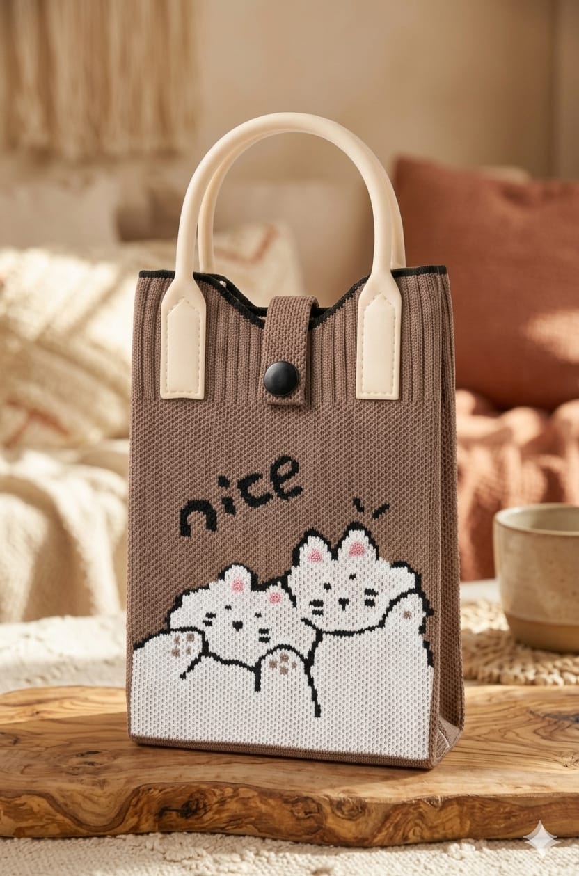 Small Cats Style Mobile Bag