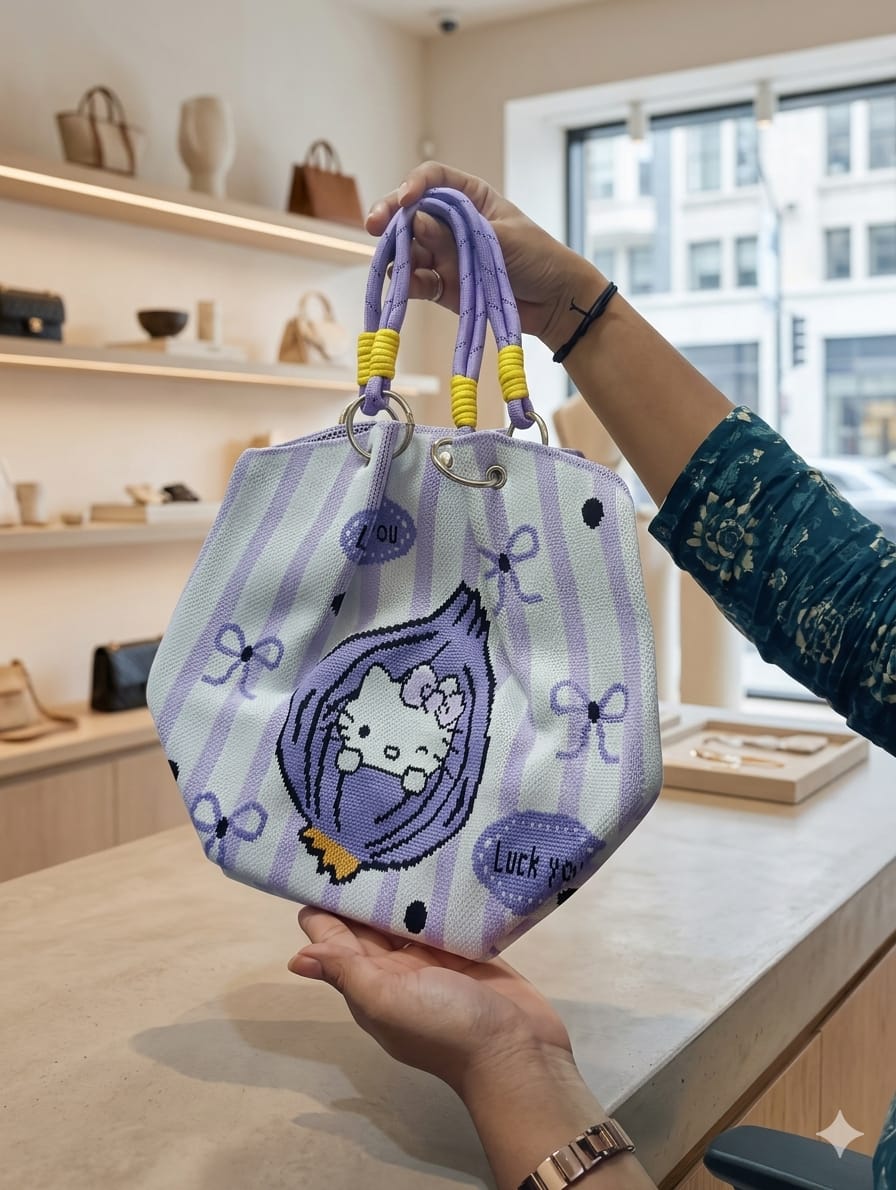 Onion Design Hand Bag