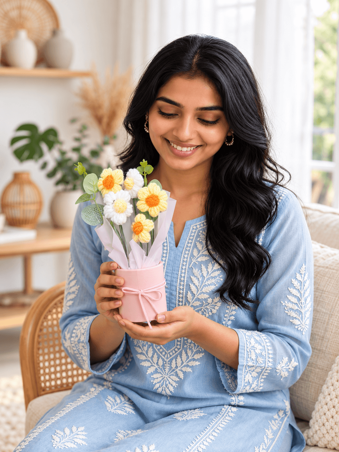 Crochet Flower Bouquet