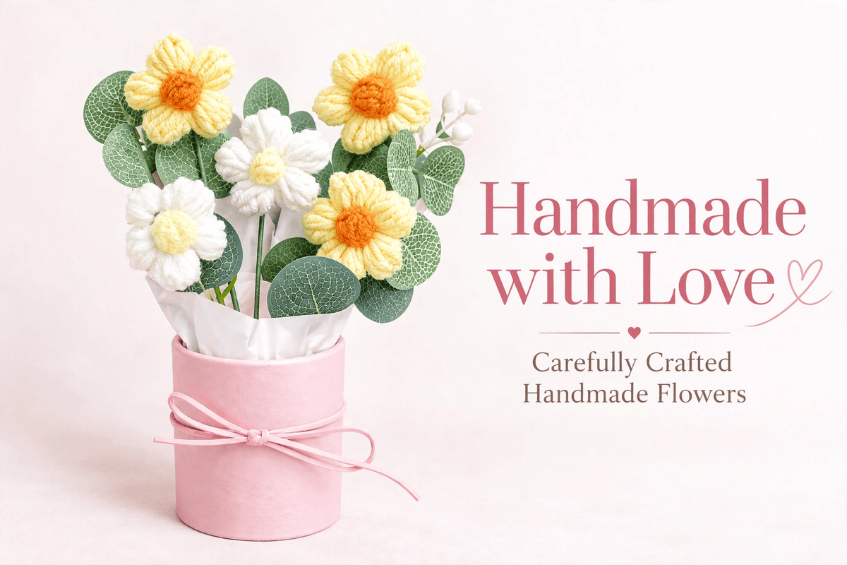Crochet Flower Bouquet