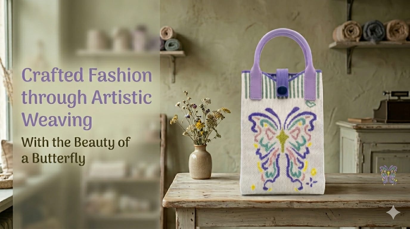 Butterfly Design Mobile Sling Bag